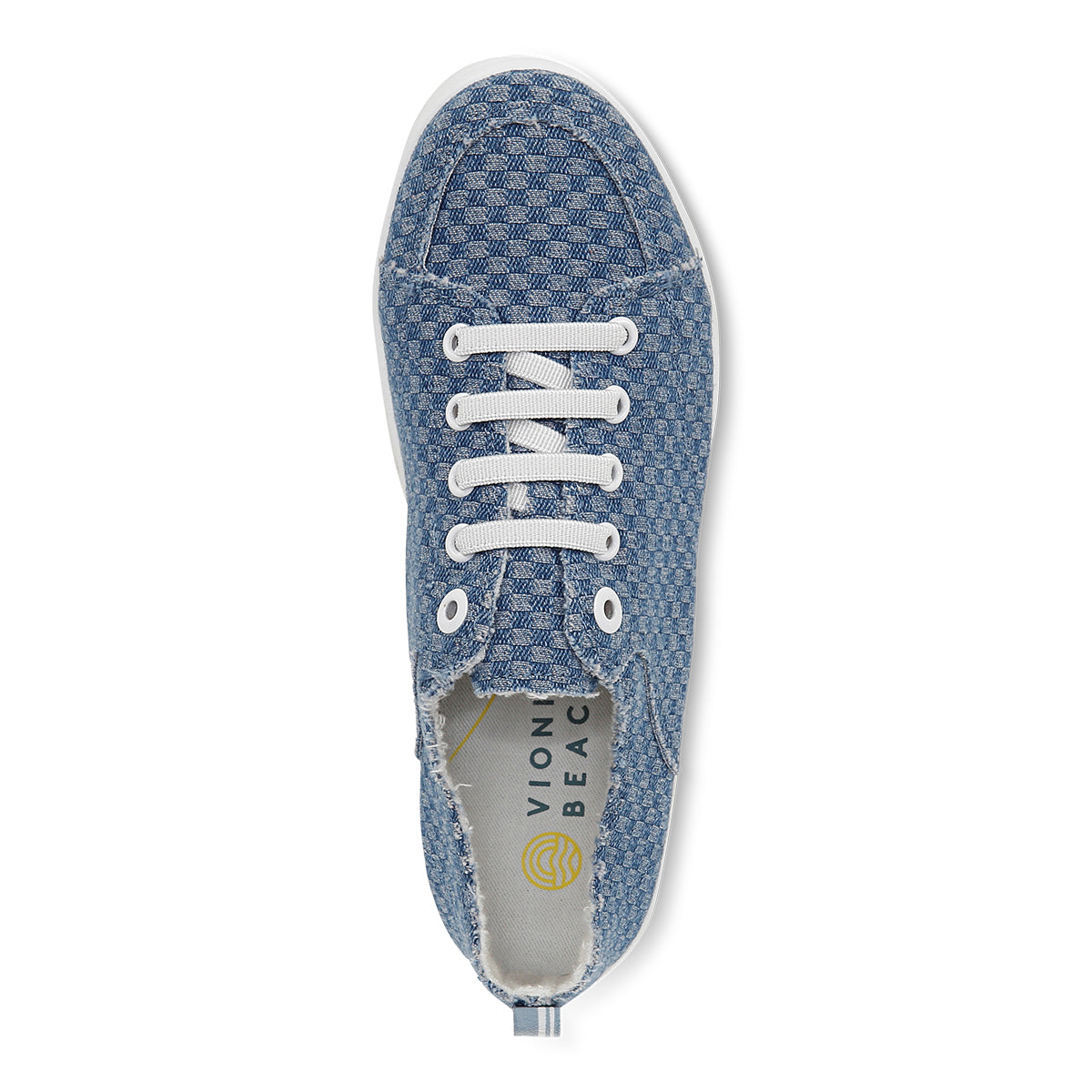 BLUE CHECKERED | Top