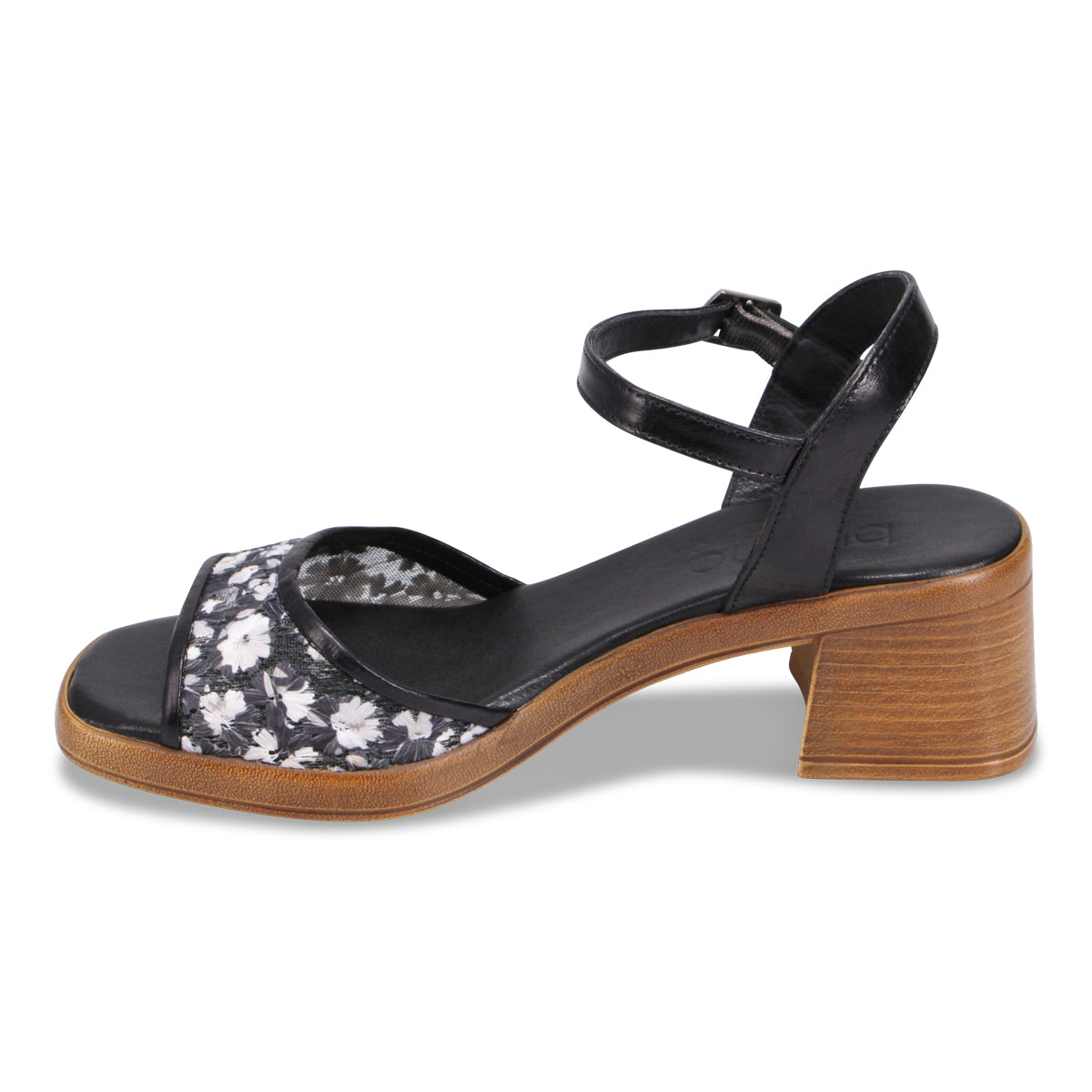 BLACK FLORAL | Left