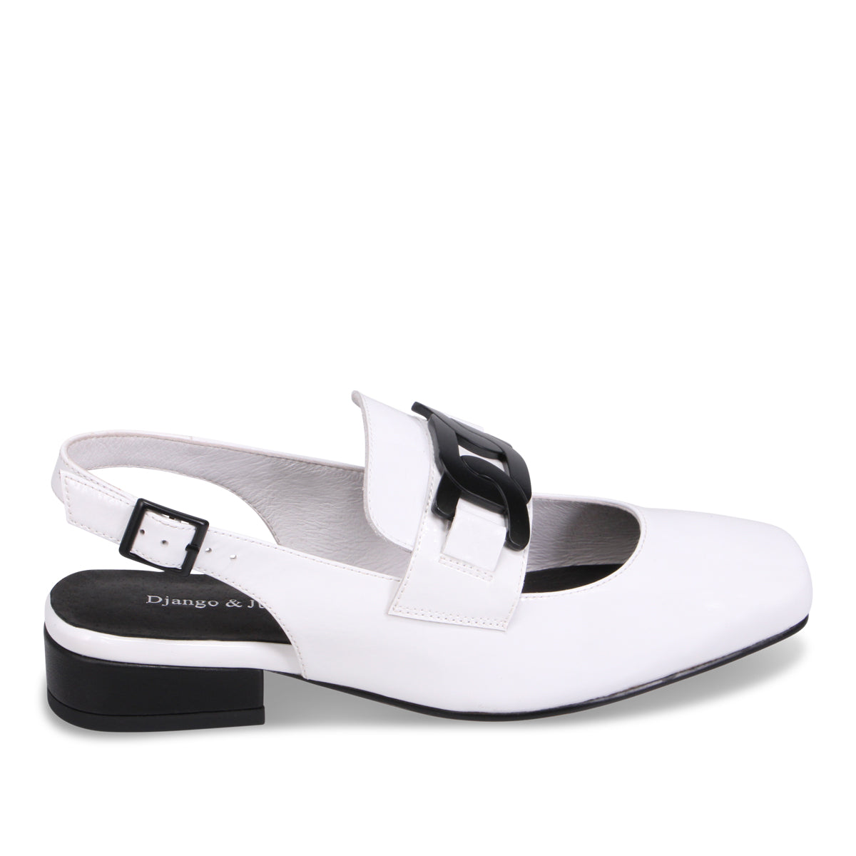 WHITE PATENT | Right