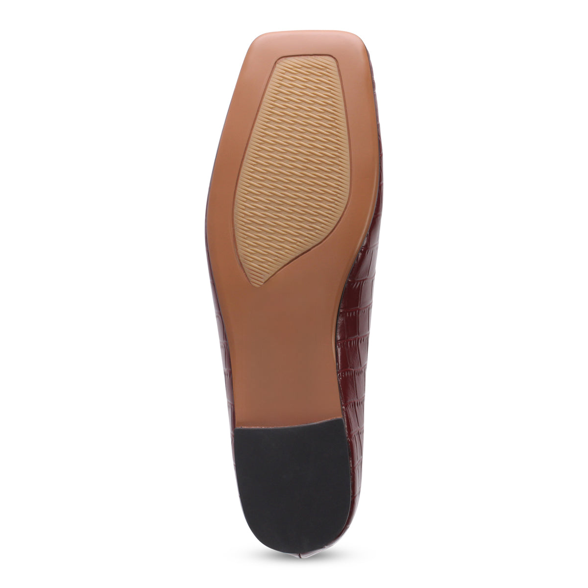 BURGUNDY CROC | Bottom
