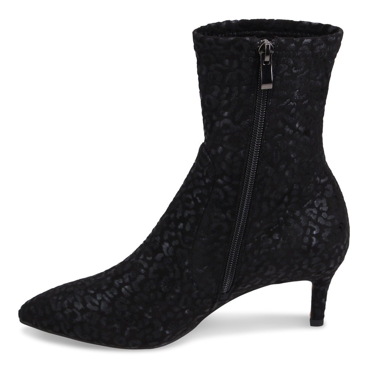 BLACK METALLIC LEOPARD | Left