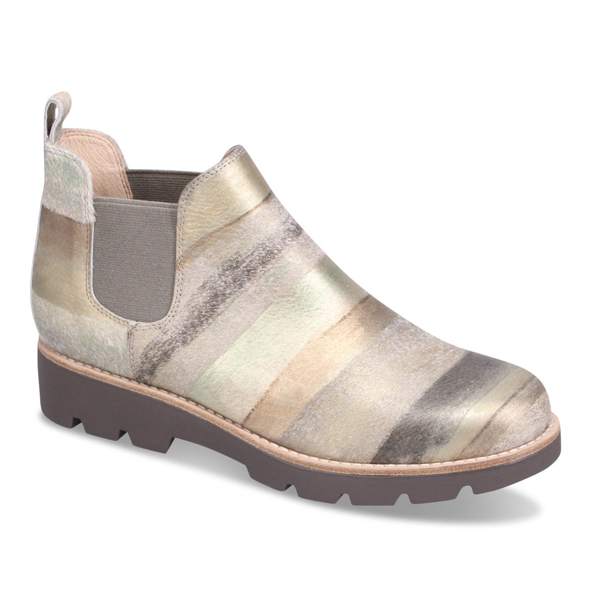 KHAKI BRONZE METALLIC PONY