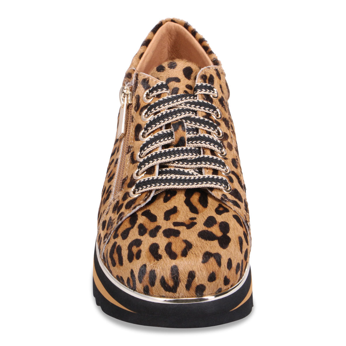 TAN LEOPARD PONY | Front