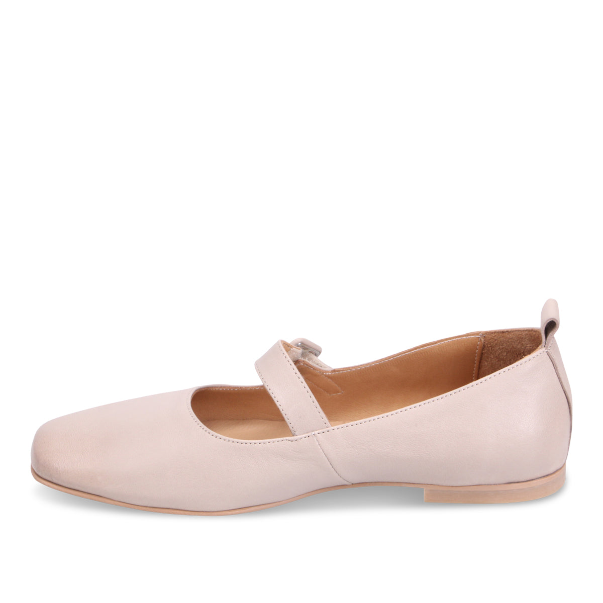 LIGHT GREY LEATHER | Left