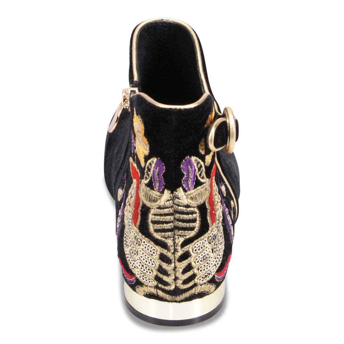 BLACK EMBROIDERY | Rear