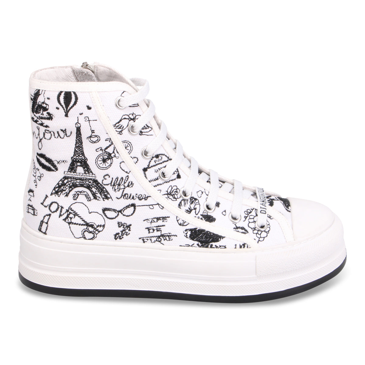 WHITE BLACK PRINT | Right