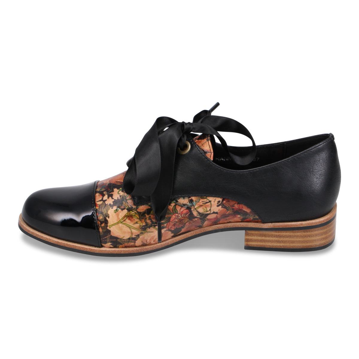 BLACK CAFE FLORAL | Left