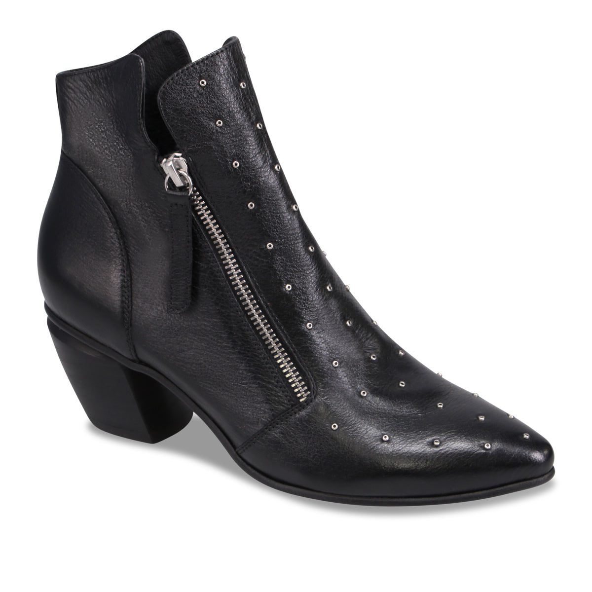 BLACK STUDDED