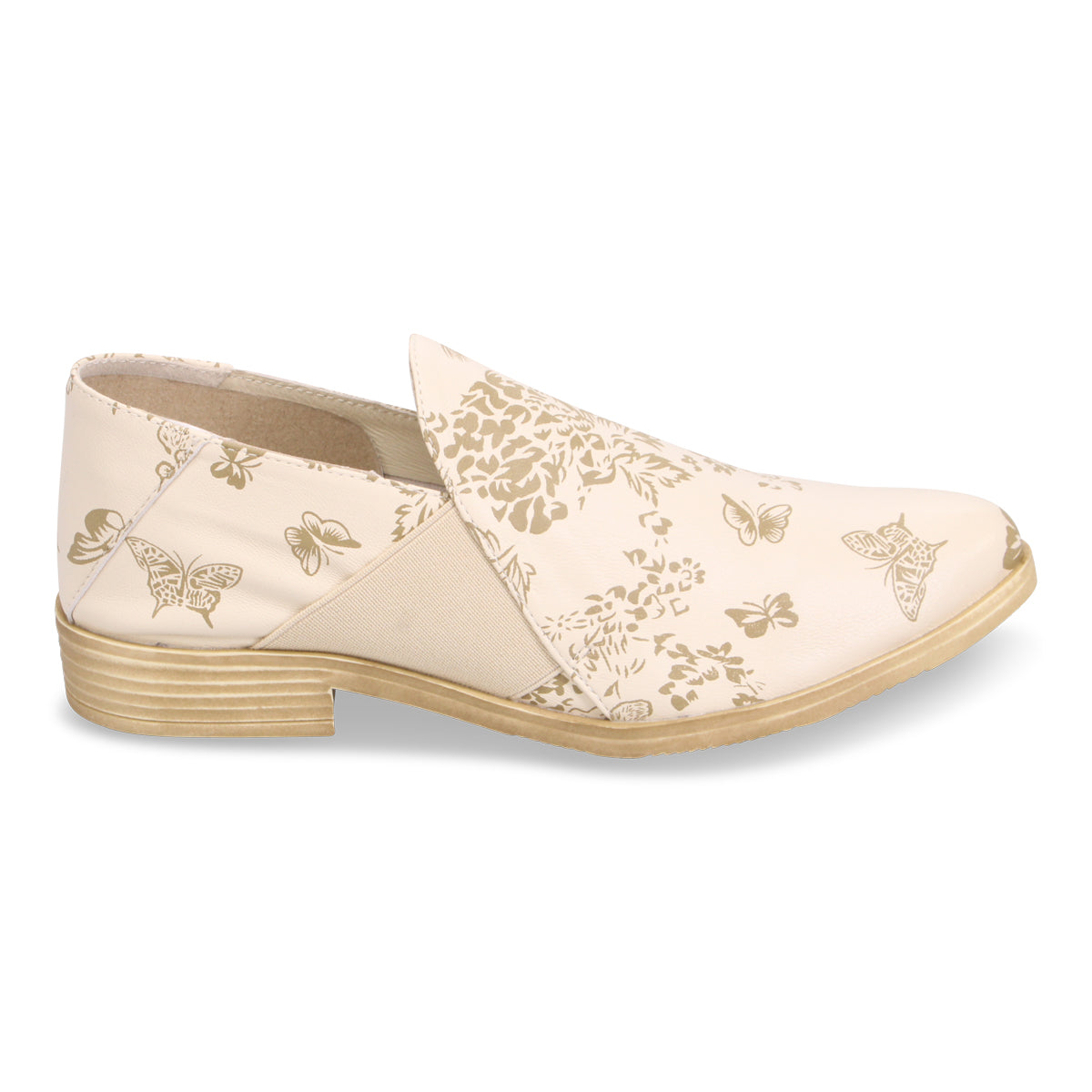 MILK GOLD FLORAL | Right