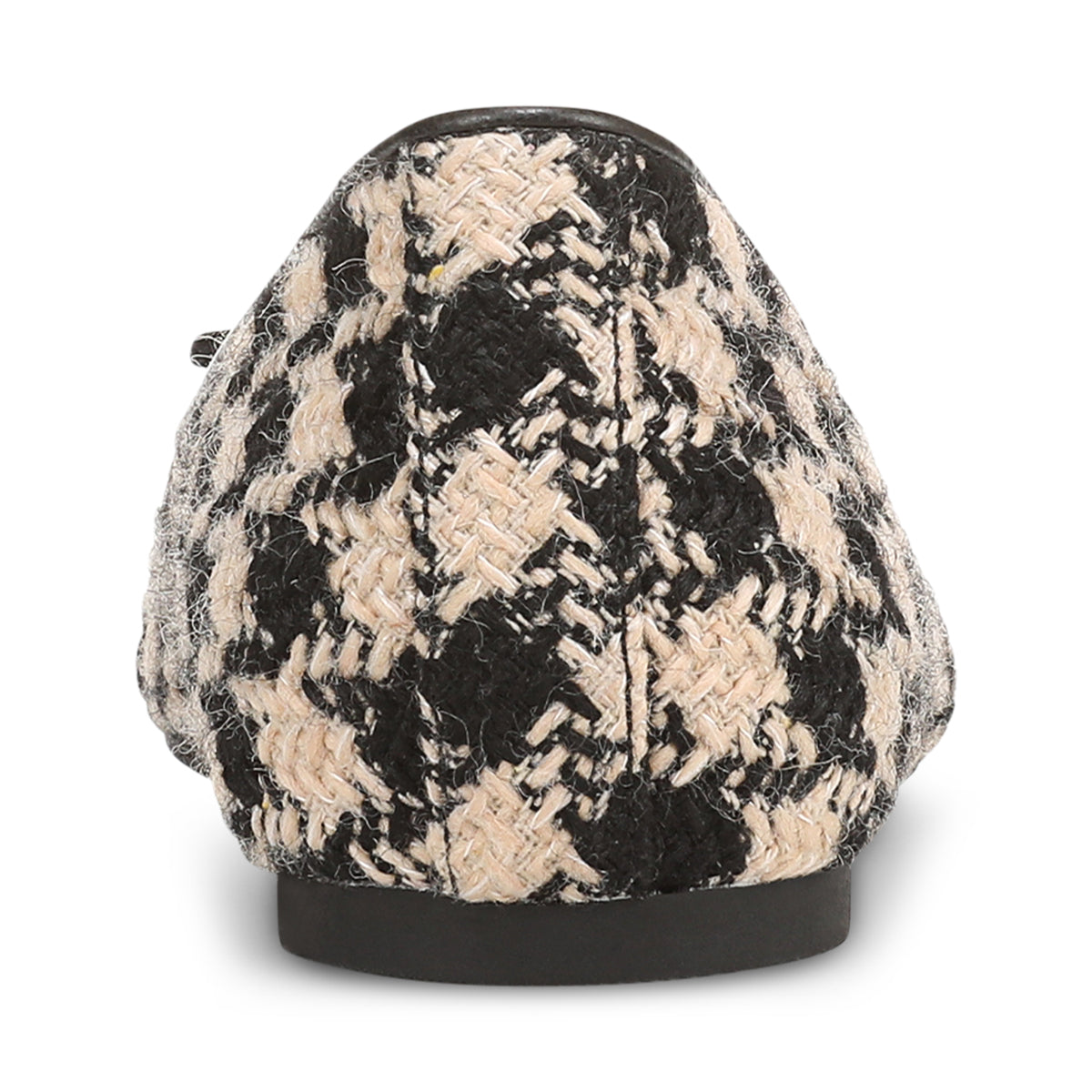 BLACK CREAM HOUNDSTOOTH | Rear