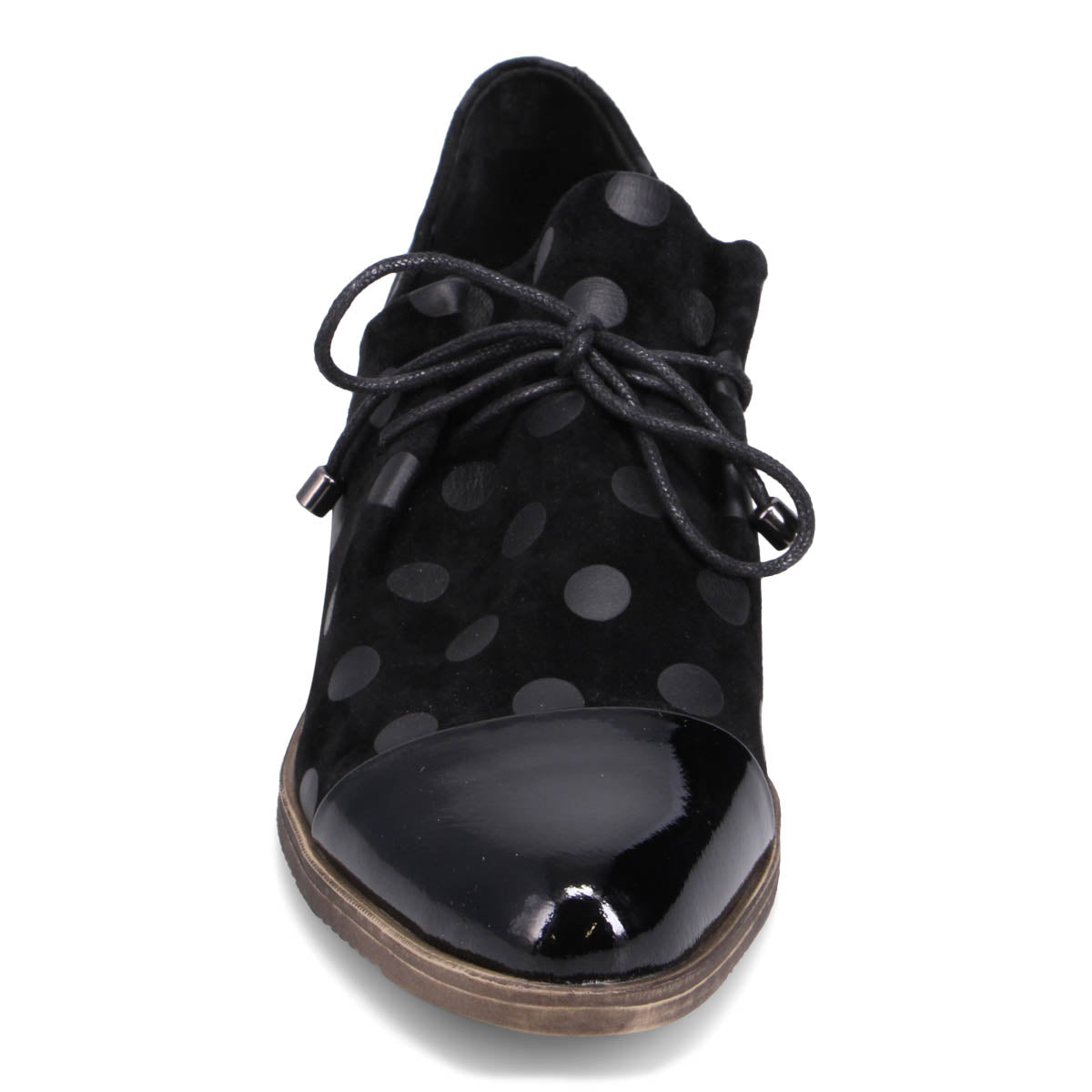 BLACK DOT SUEDE | Front