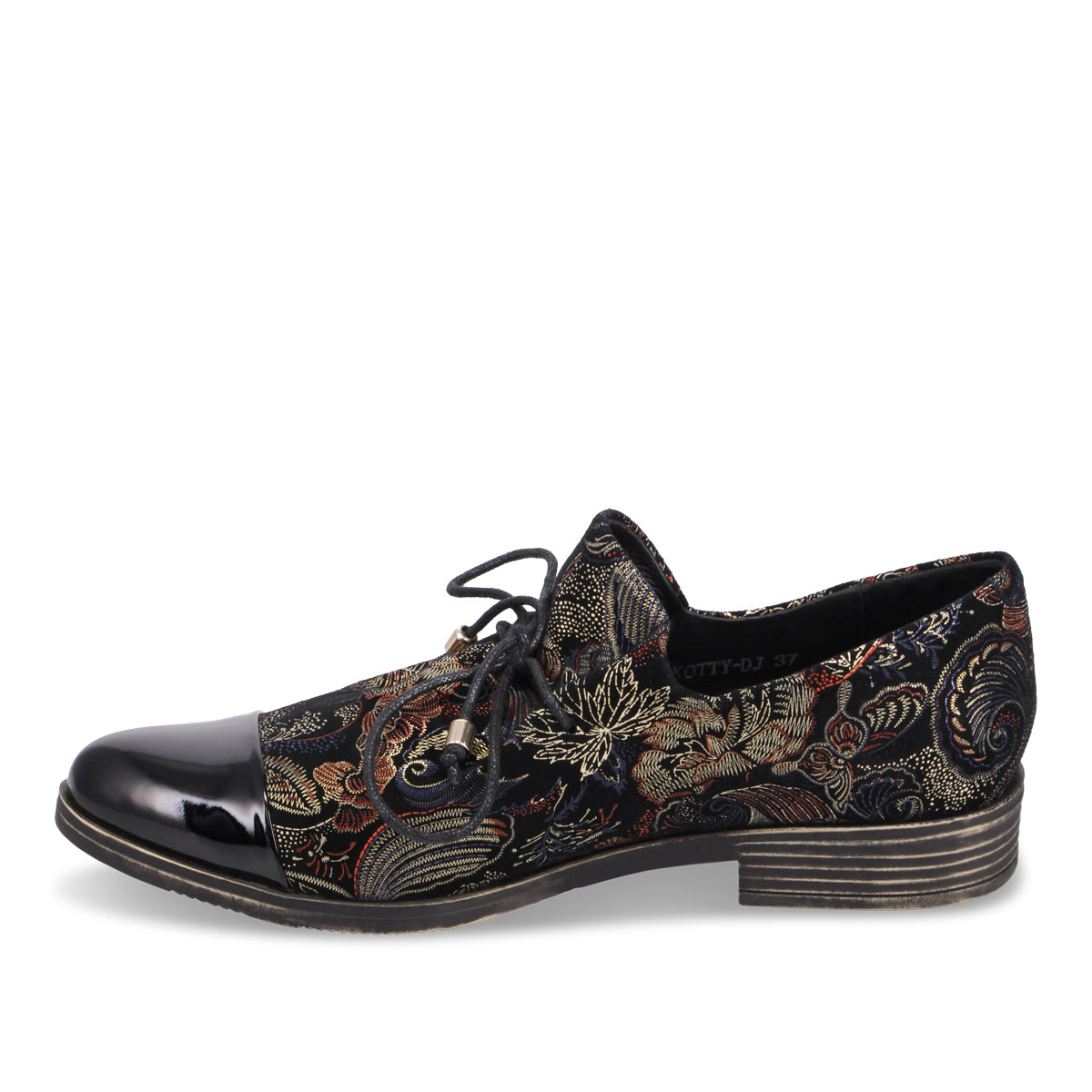 BLACK REGAL PRINT | Left