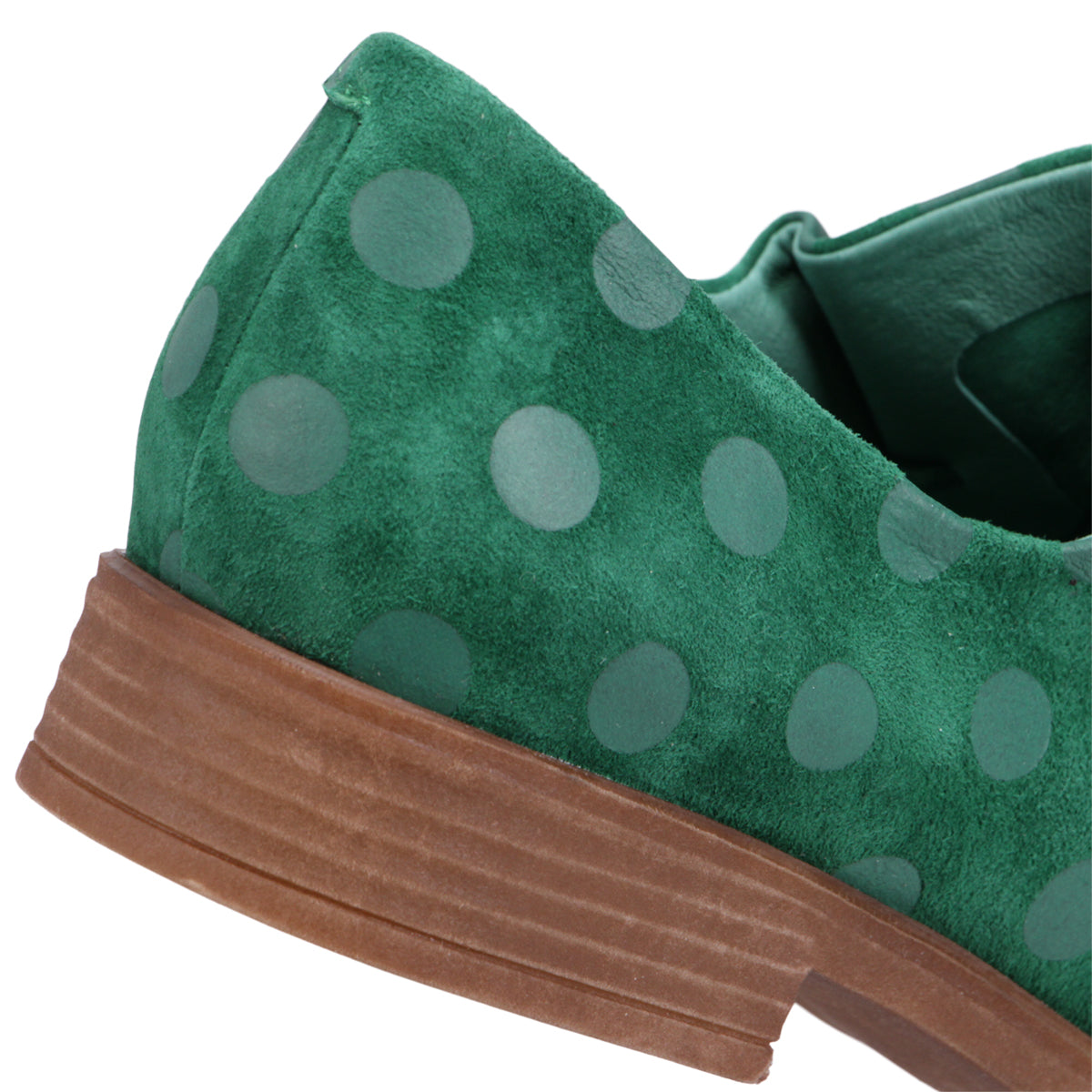 EMERALD DOT SUEDE | Detail