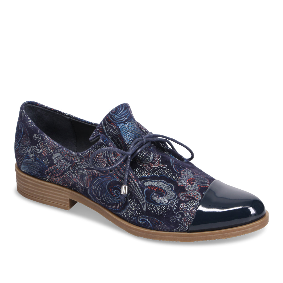 NAVY REGAL PRINT
