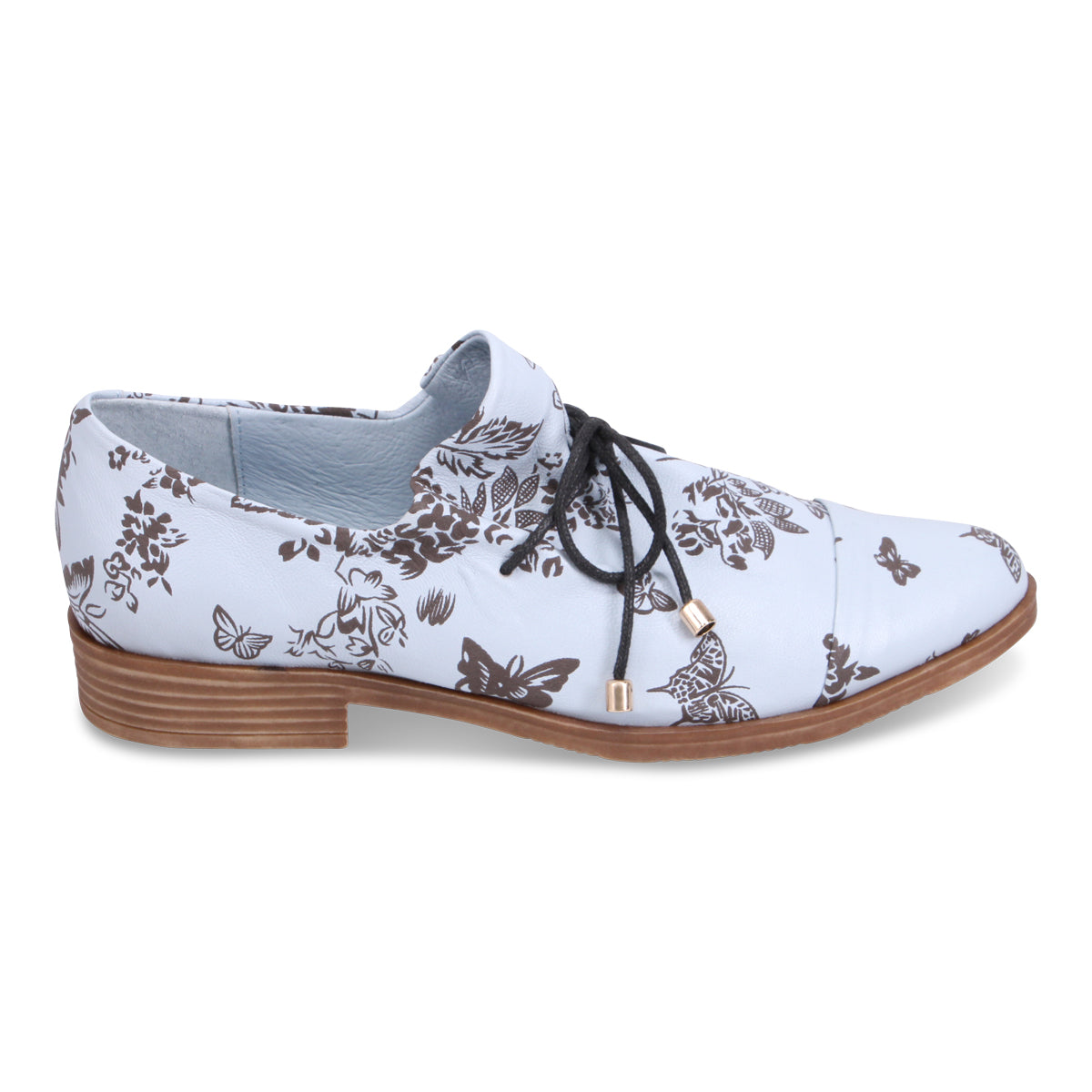 PALE BLUE CHOC FLORAL | Right