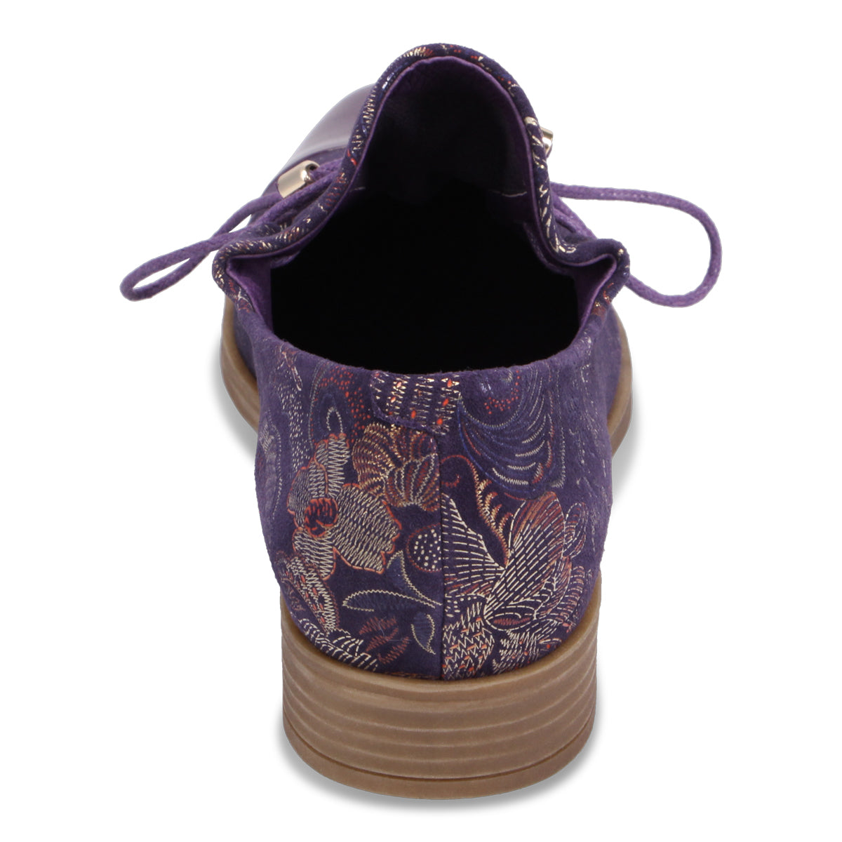 PURPLE REGAL PRINT | Rear