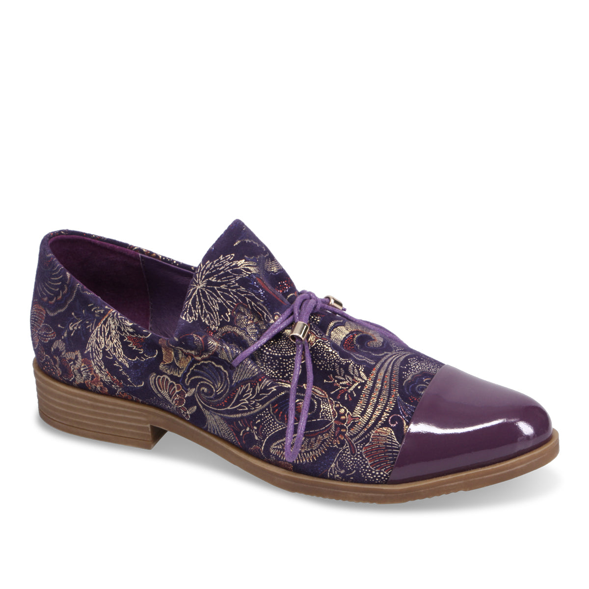 PURPLE REGAL PRINT