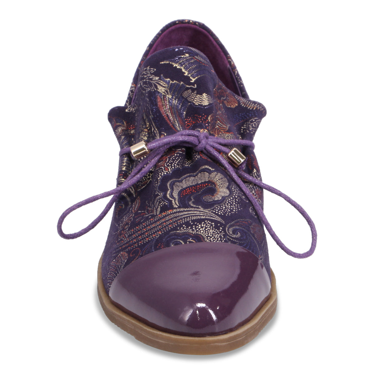 PURPLE REGAL PRINT | Front