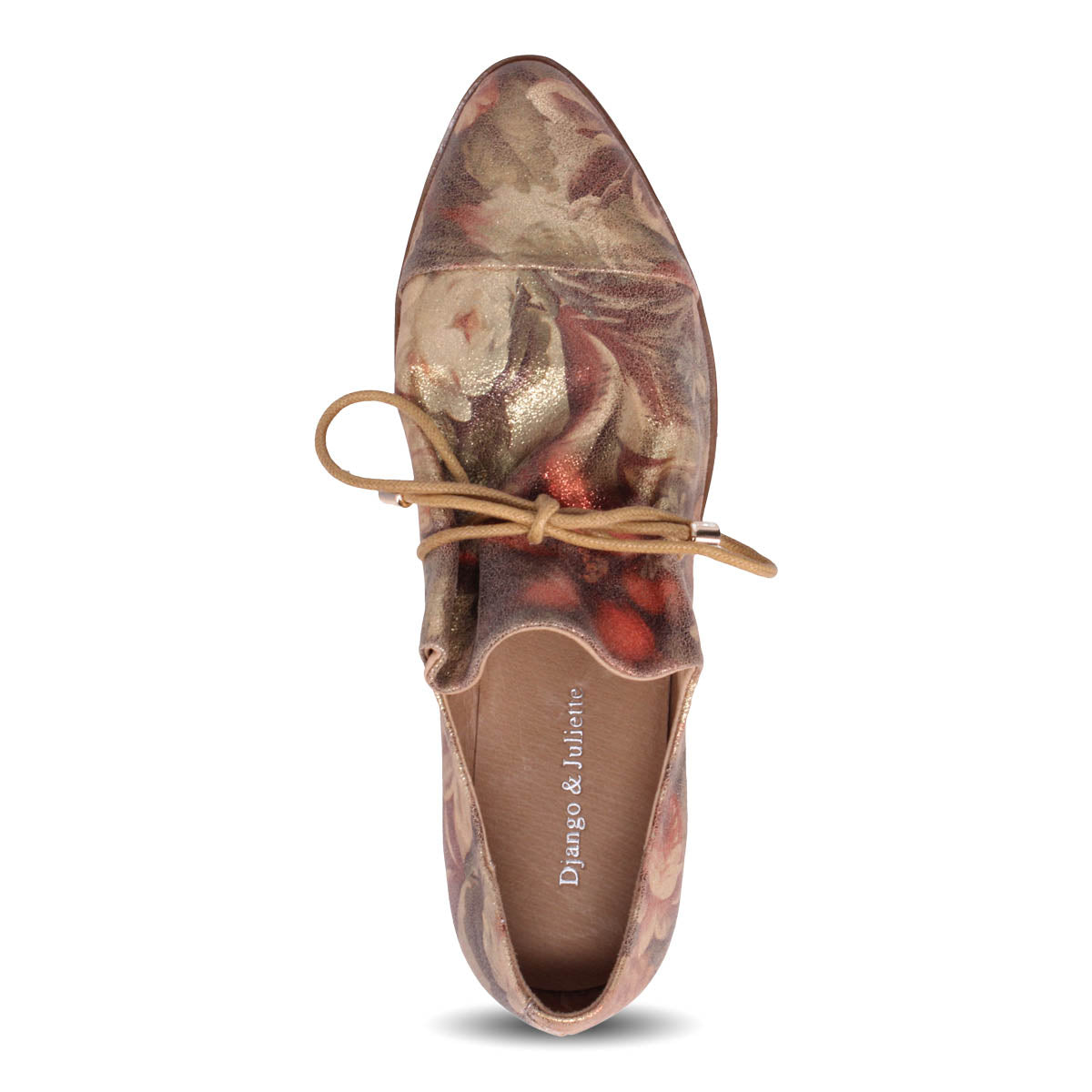 VINTAGE METAL FLORAL LEATHER | Top