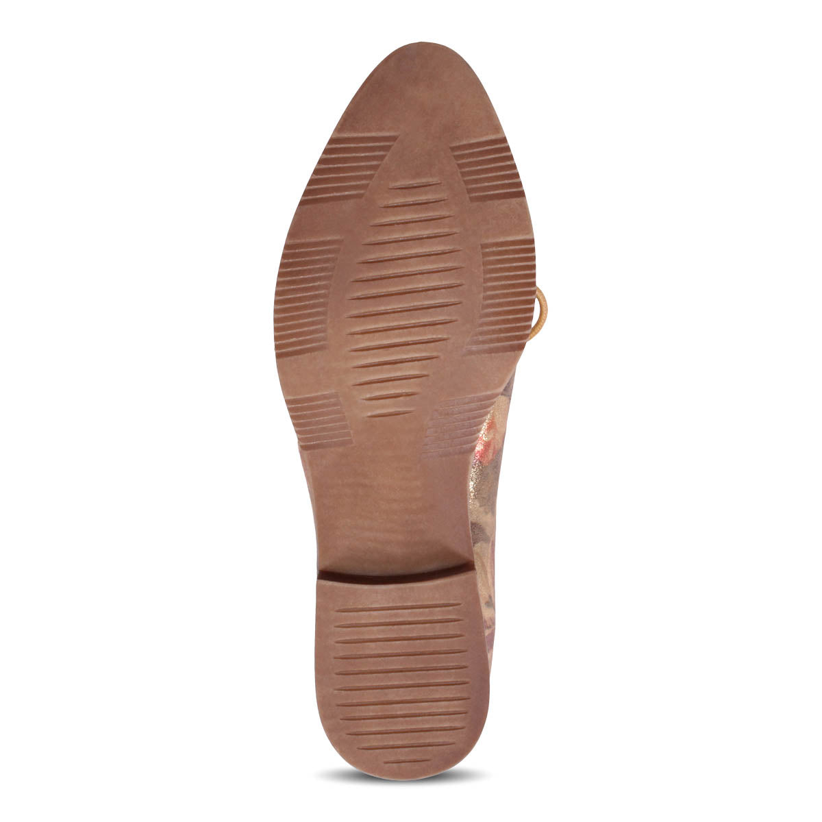 VINTAGE METAL FLORAL LEATHER | Bottom