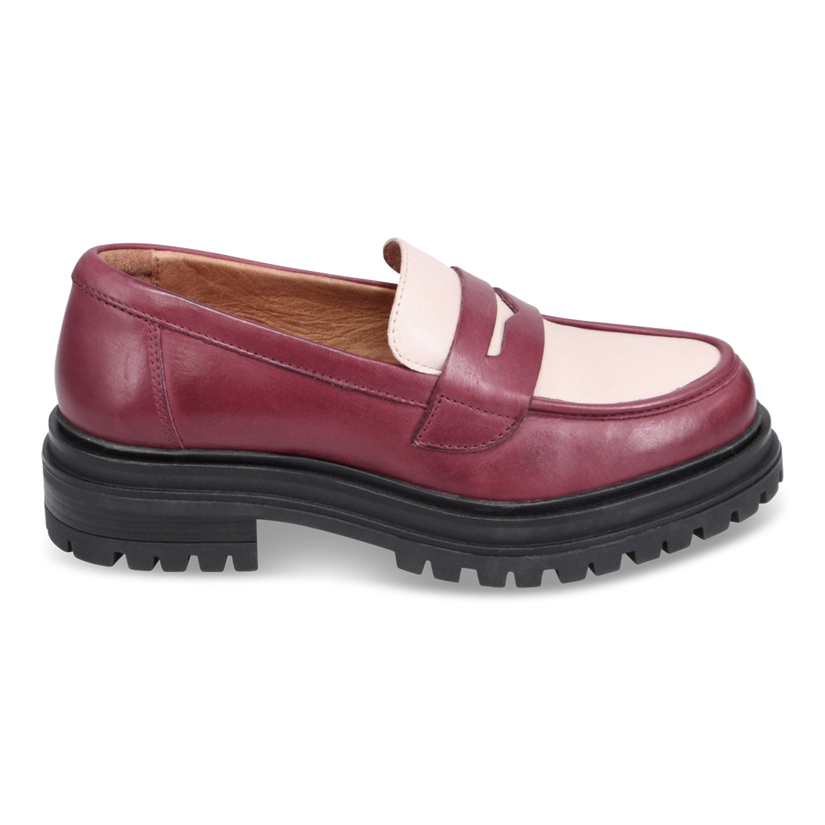 BORDEAUX/CREAM | Right