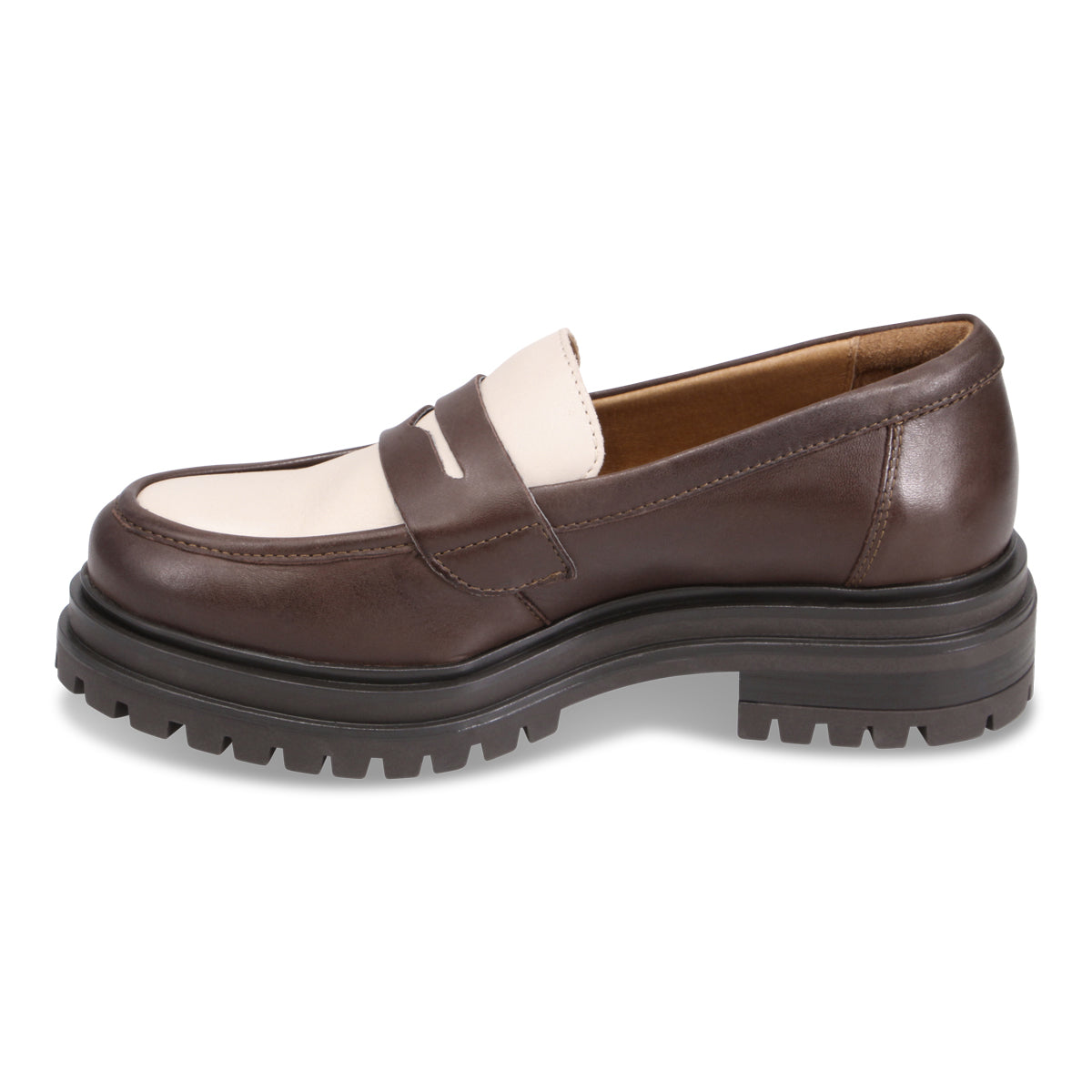 BROWN/CREAM | Left