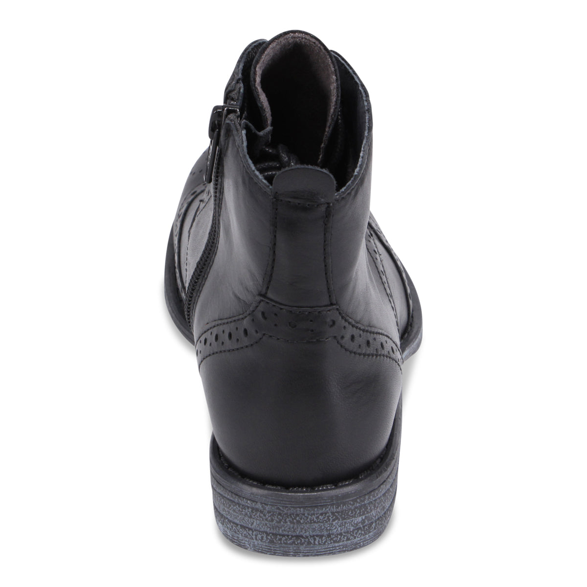 BLACK LEATHER | Rear