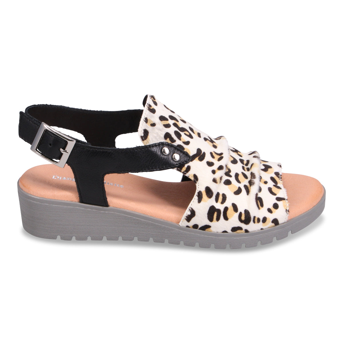 BLACK WHITE LEOPARD | Right