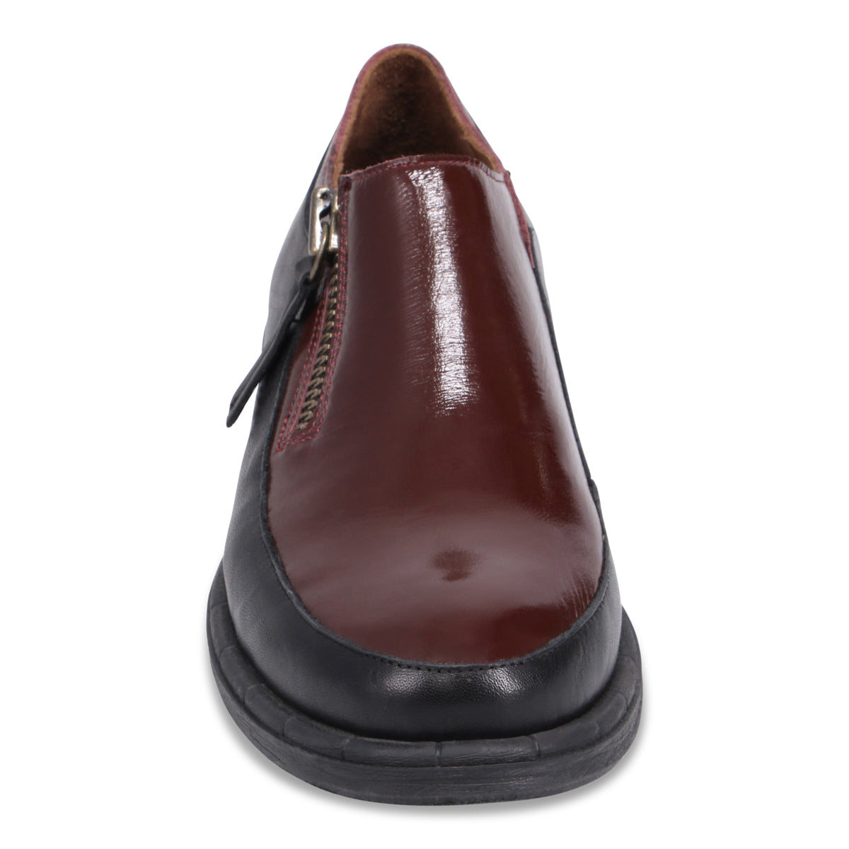 BLACK BORDEAUX PATENT | Front