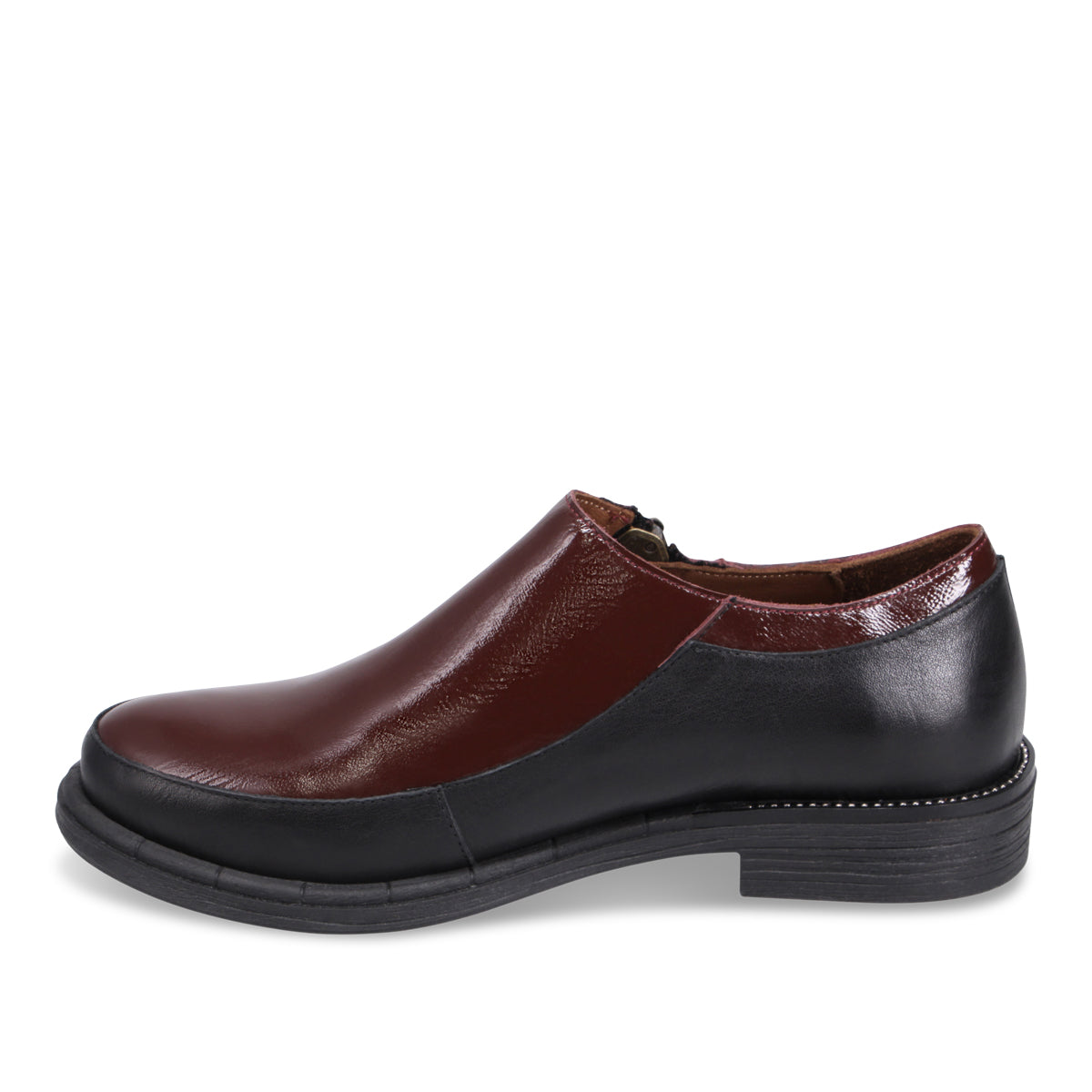 BLACK BORDEAUX PATENT | Left