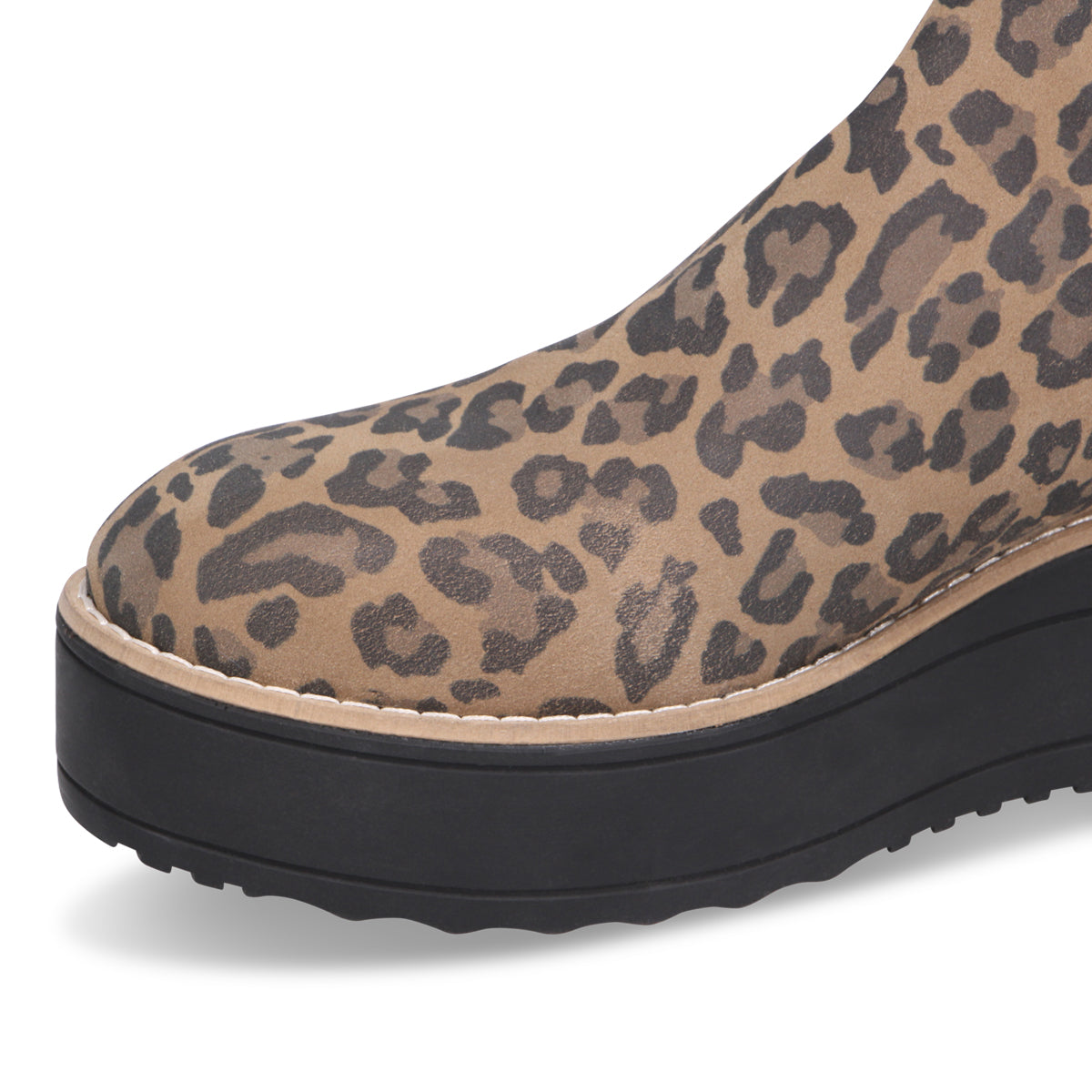 CAMEL LEOPARD SUEDE | Detail