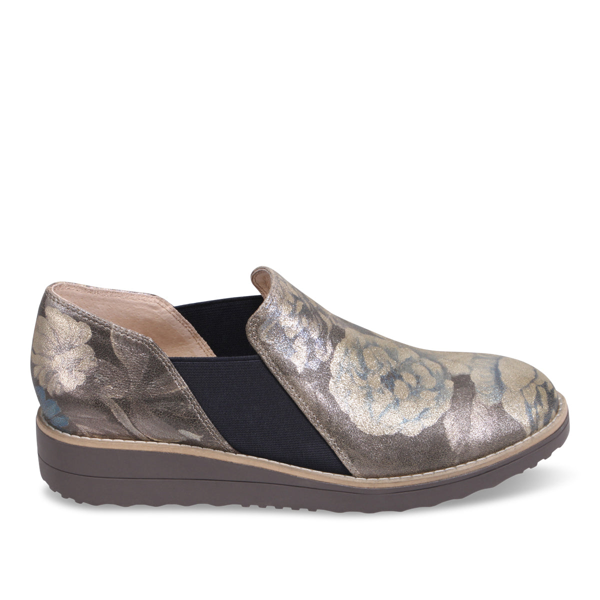 BLUE METAL FLORAL | Right