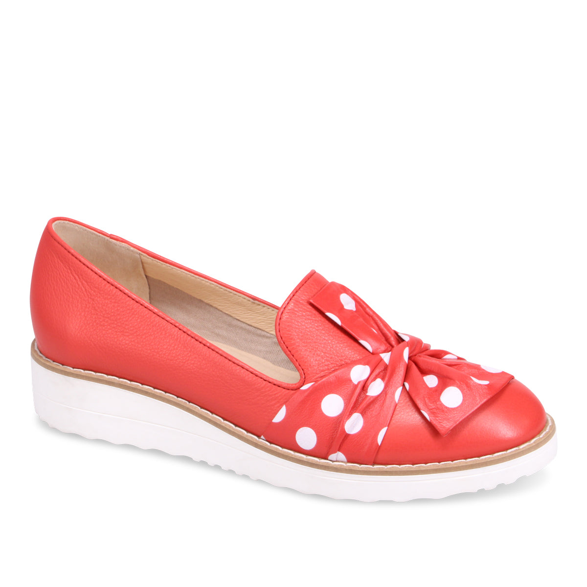 RED & WHITE SPOT