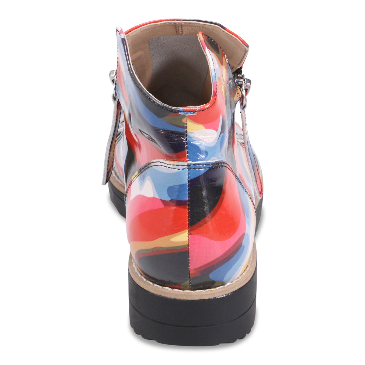 BLACK SWIRL PATENT | Rear