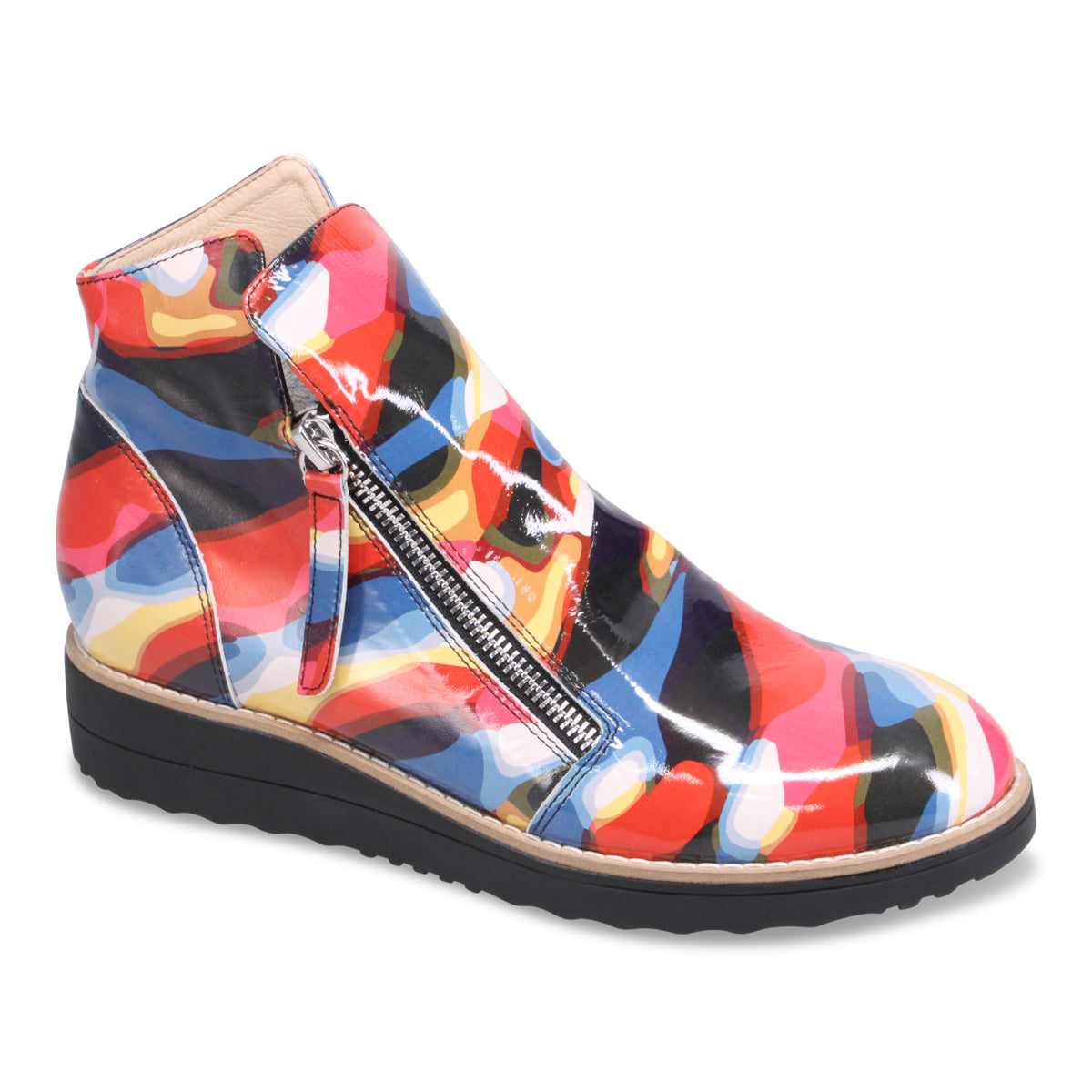 BLACK SWIRL PATENT