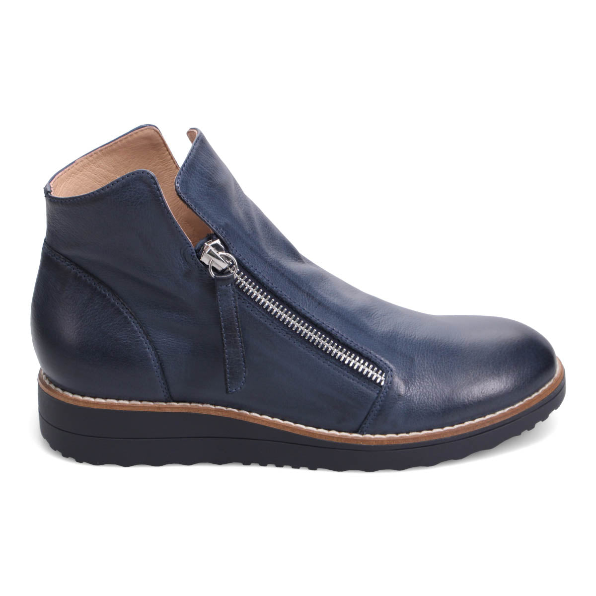 NAVY LEATHER | Right