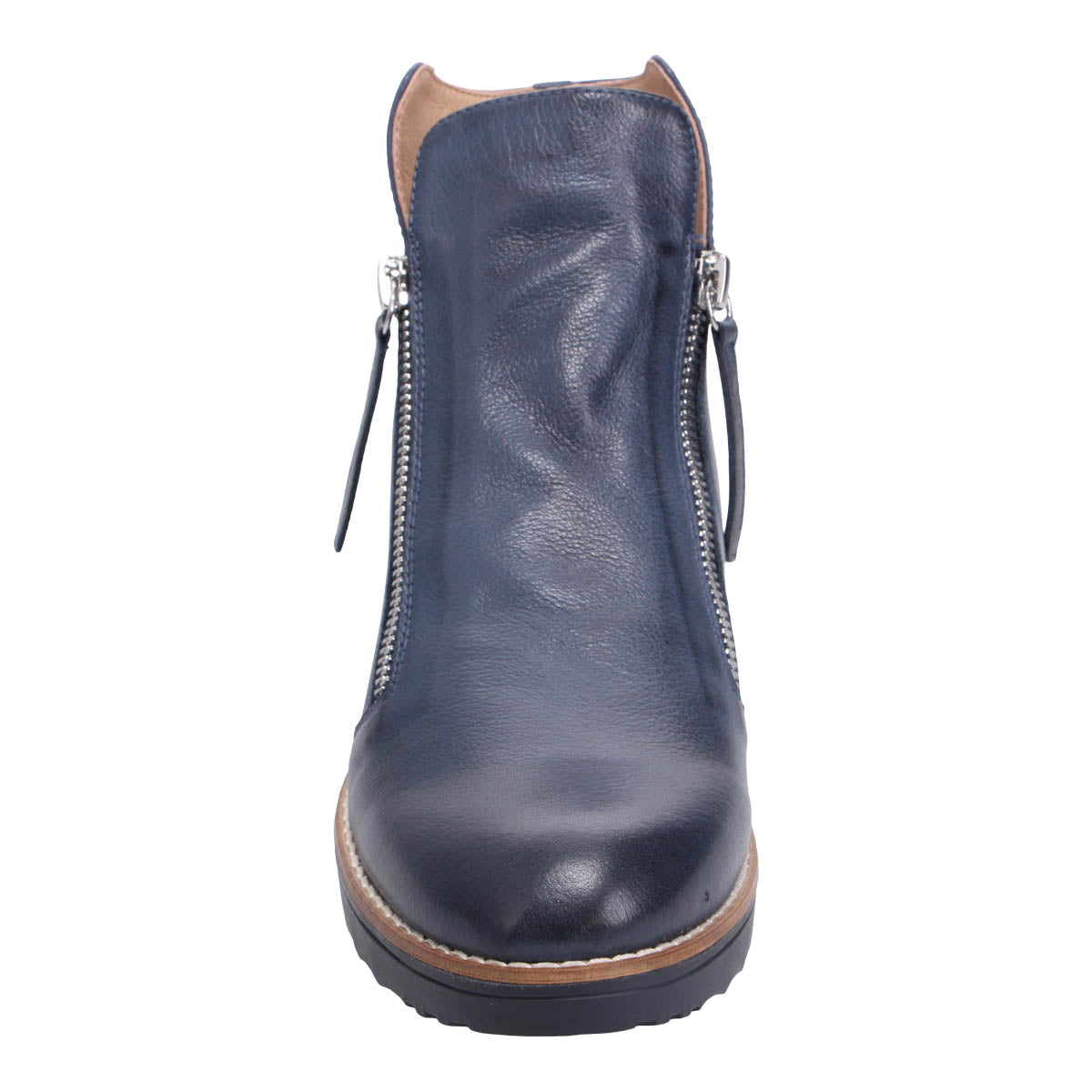 NAVY LEATHER | Front
