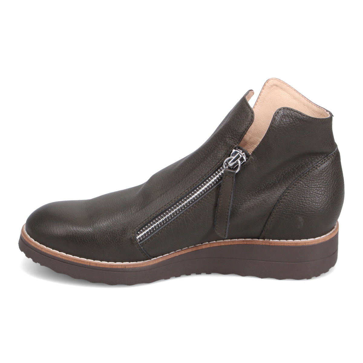 OLIVE LEATHER | Left