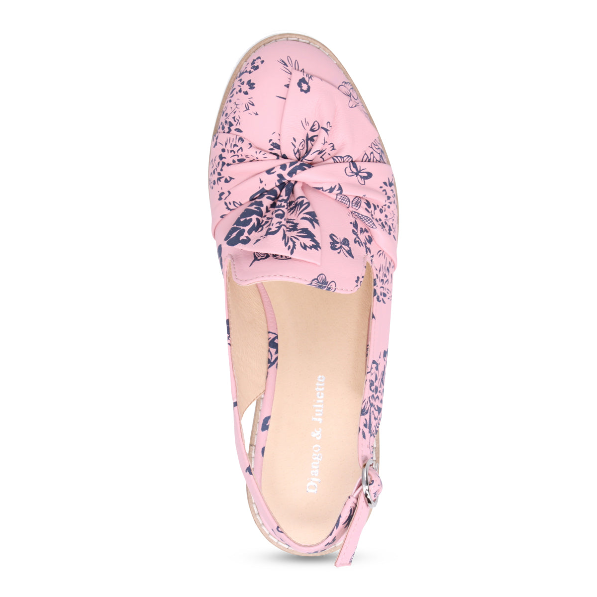 PINK NAVY FLORAL | Top