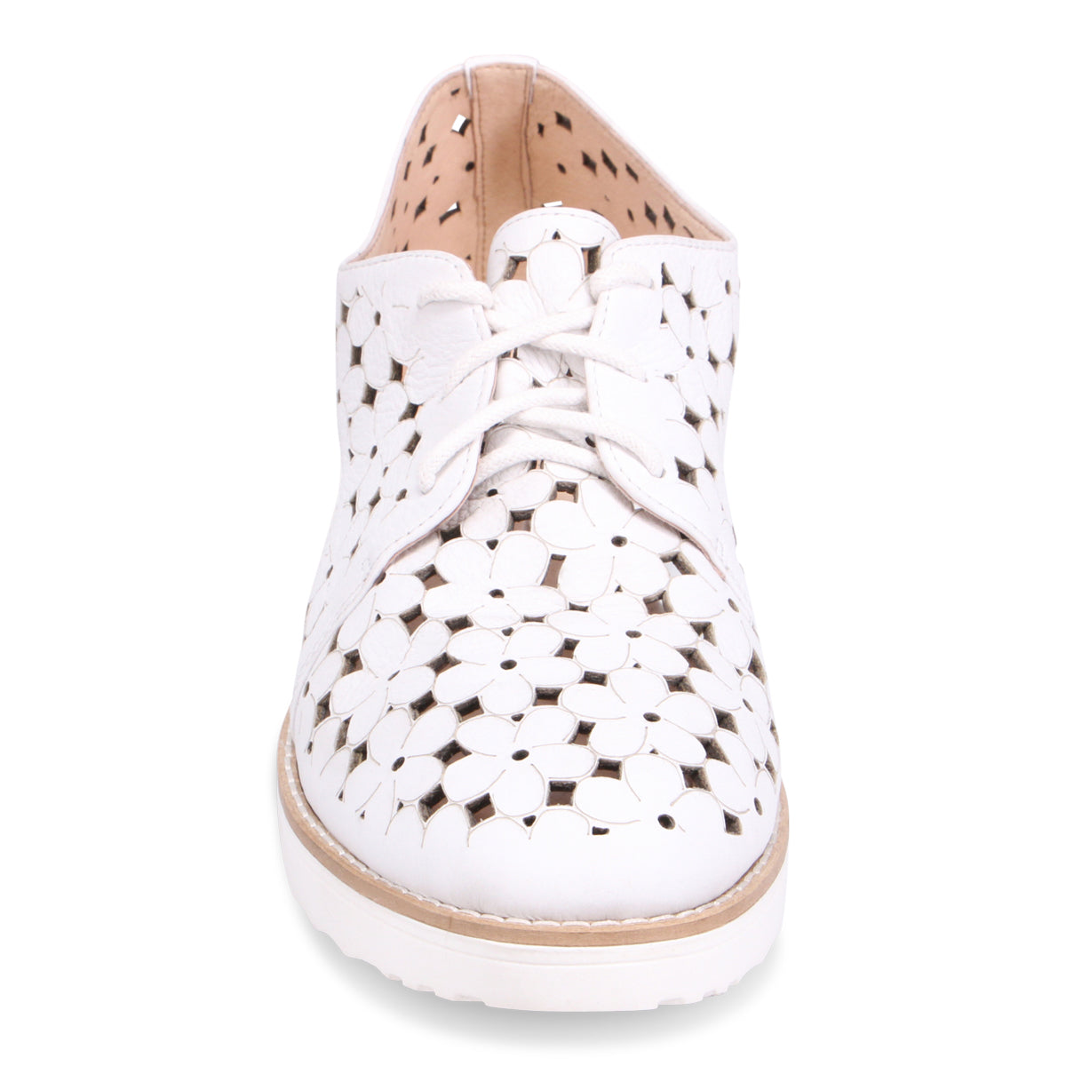 WHITE LEATHER | Front