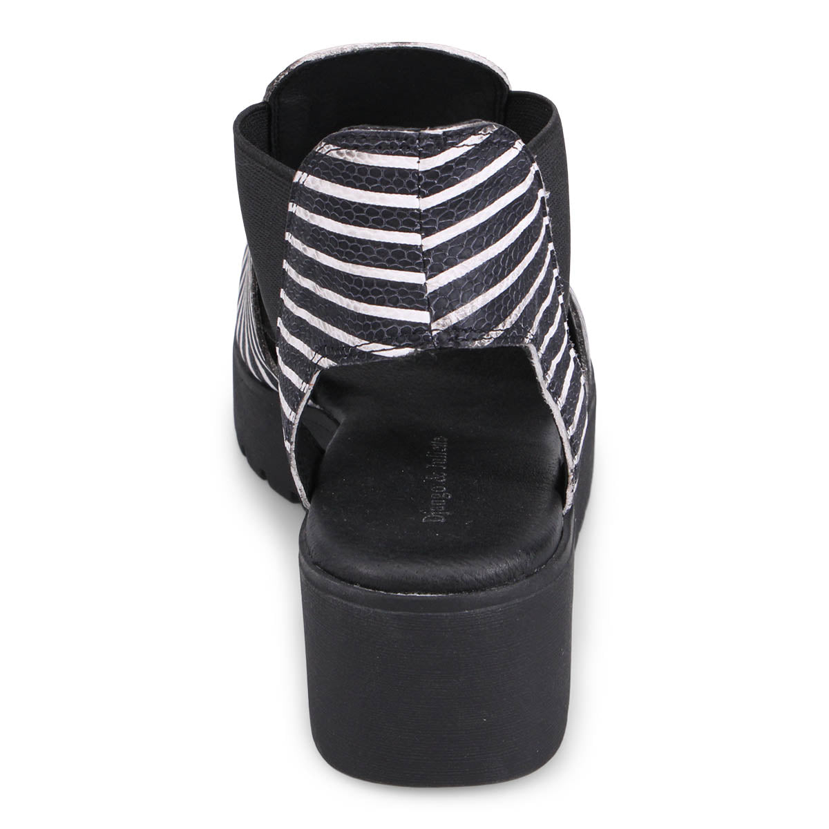 BLACK/WHITE STRIPE | Rear