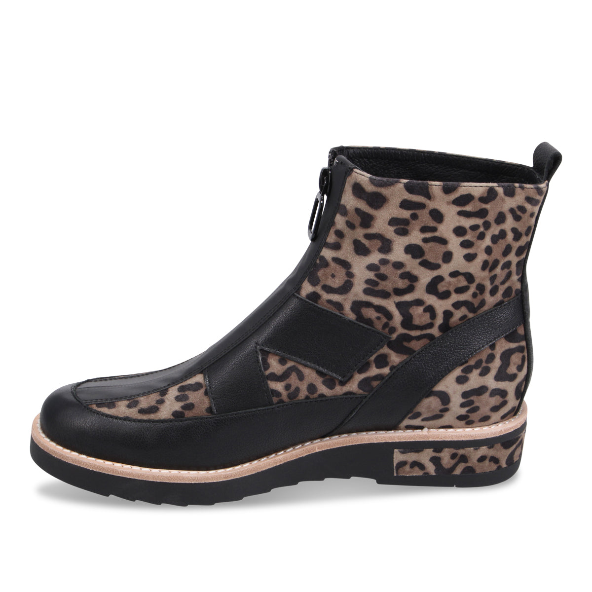 BLACK TAUPE LEOPARD | Left