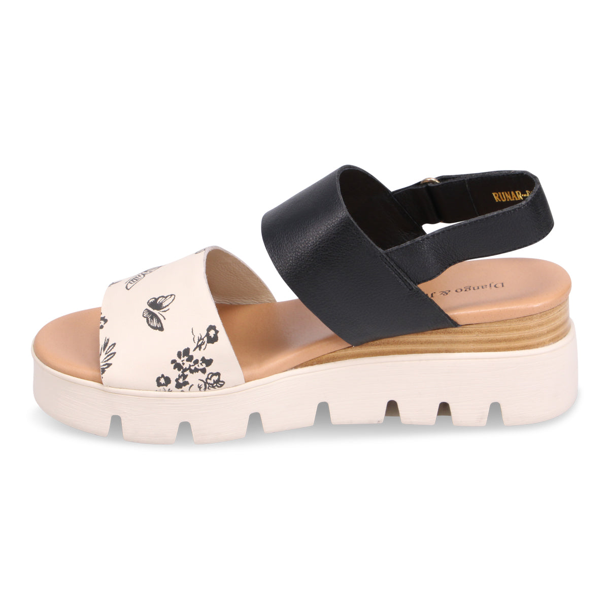 MILK BLACK FLORAL | Left