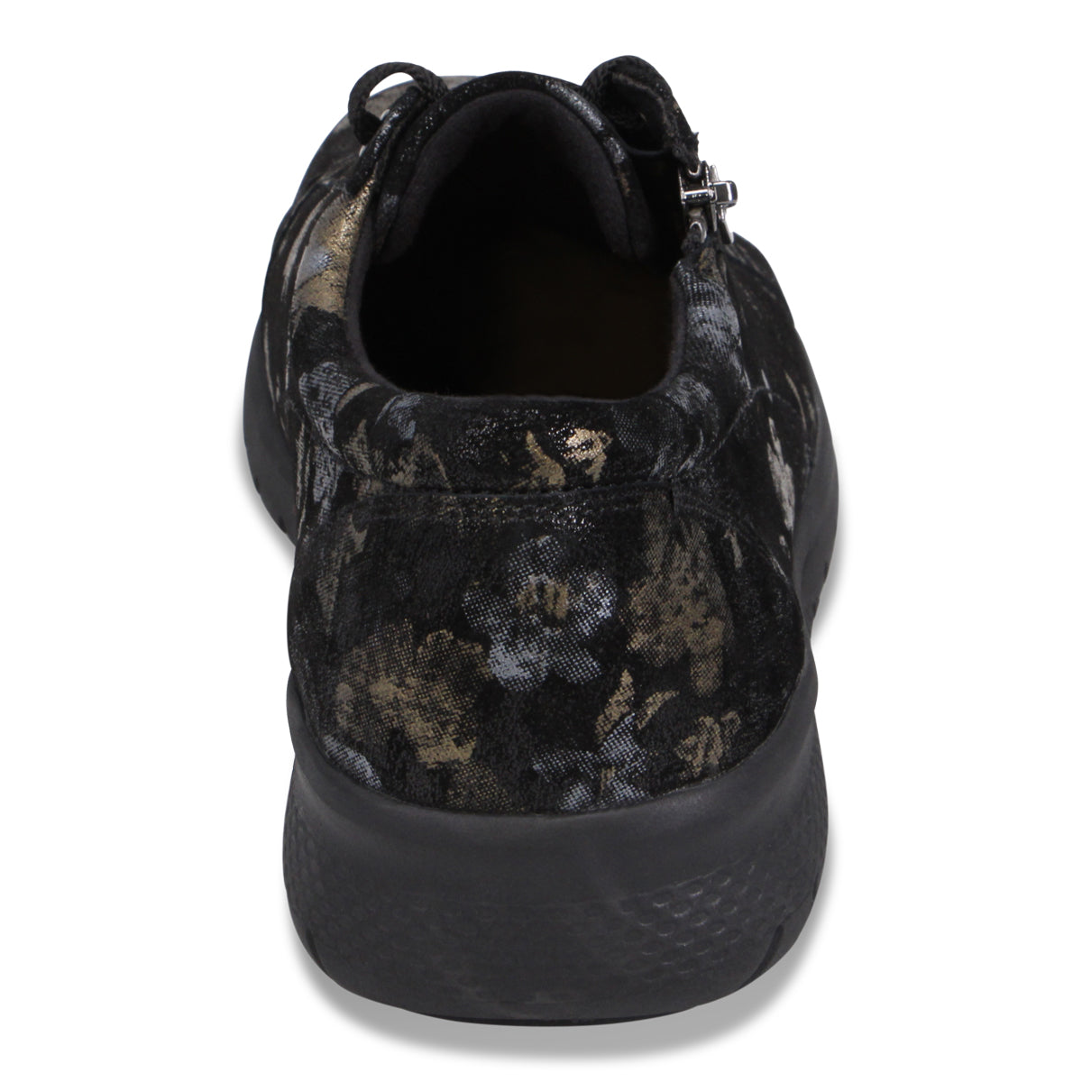 BLACK METAL SUEDE | Rear