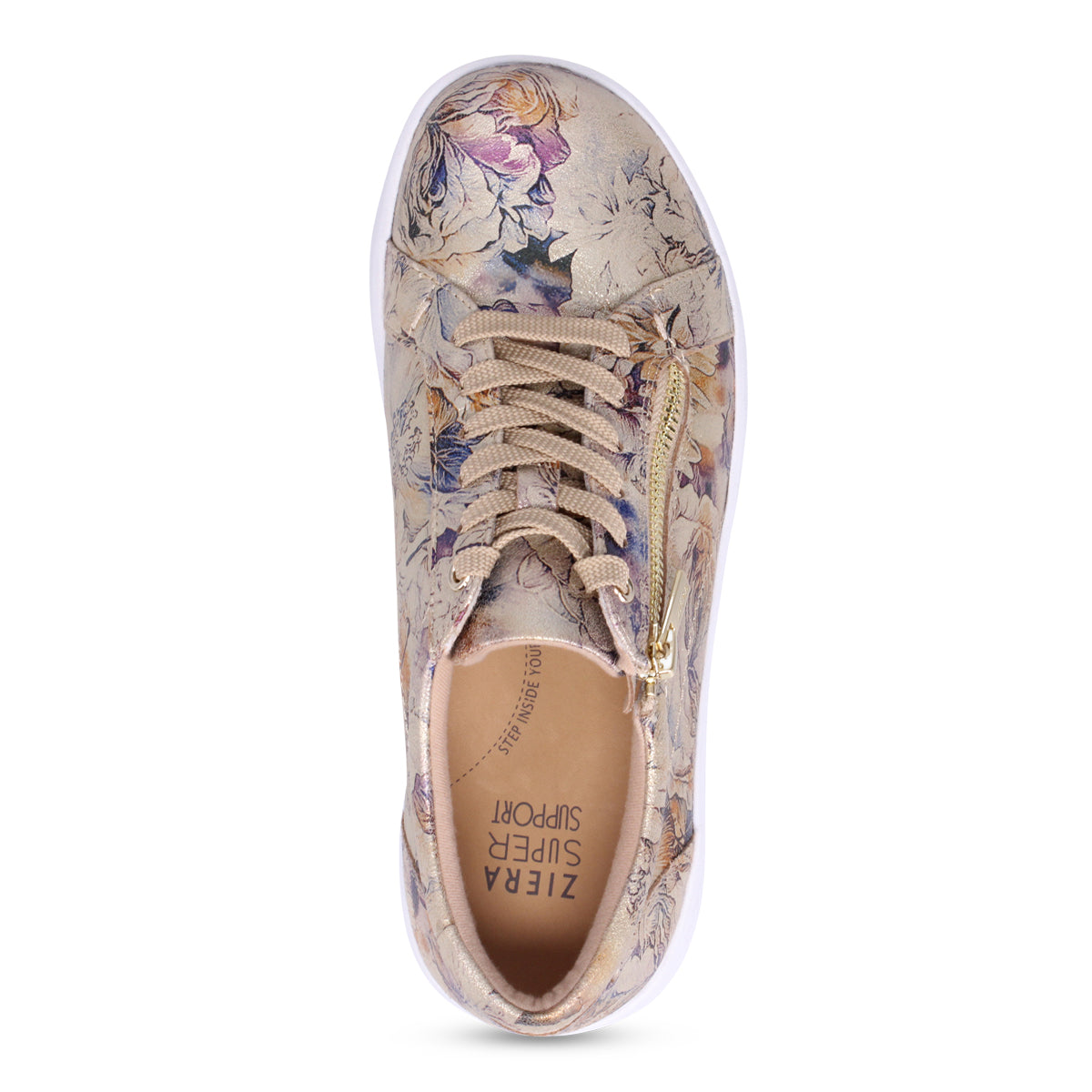GOLD VINTAGE FLORAL | Top