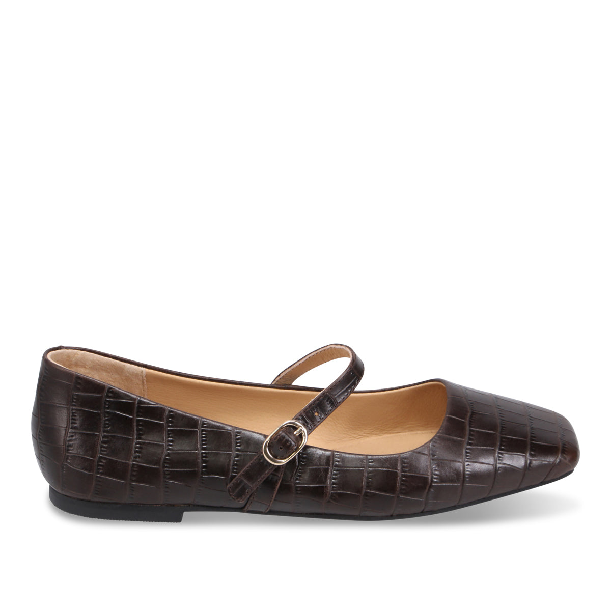 BROWN SHINE CROC | Right