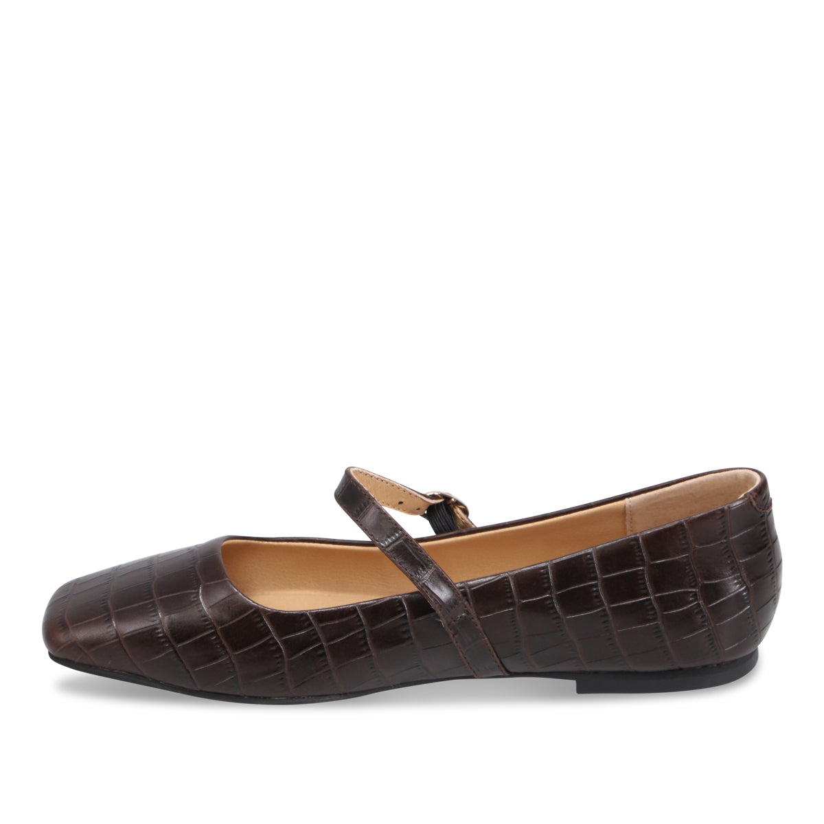 BROWN SHINE CROC | Left