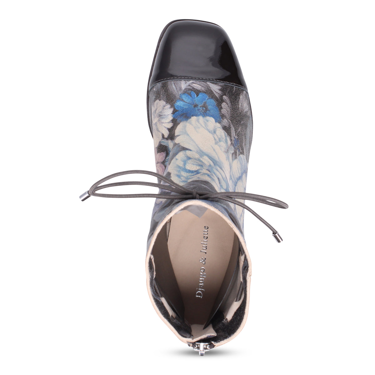 BLUE METAL FLORAL | Top