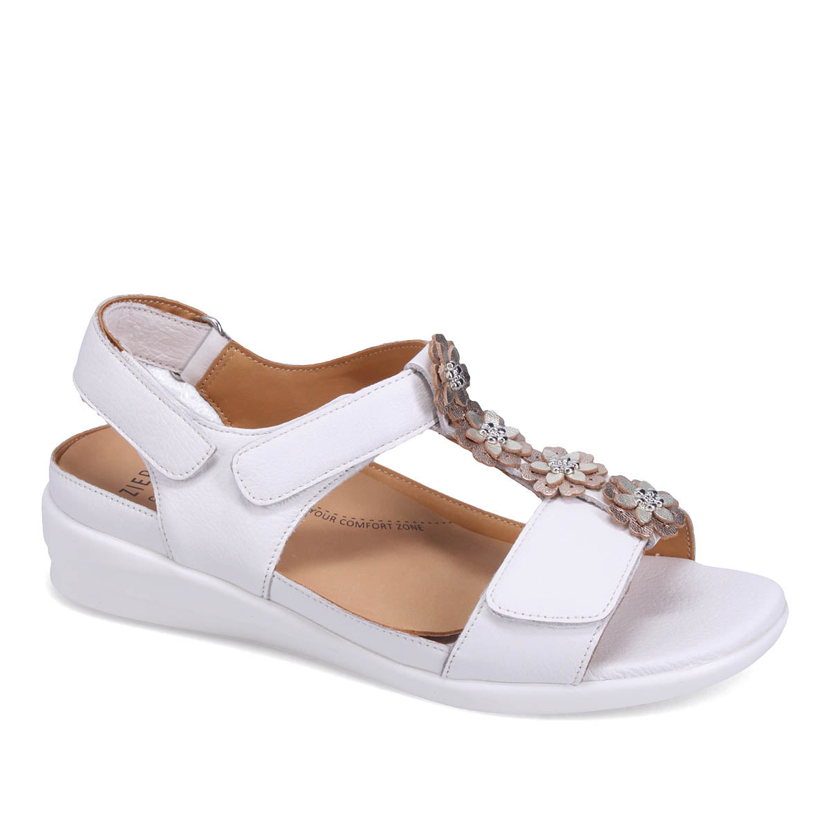 WHITE LEATHER