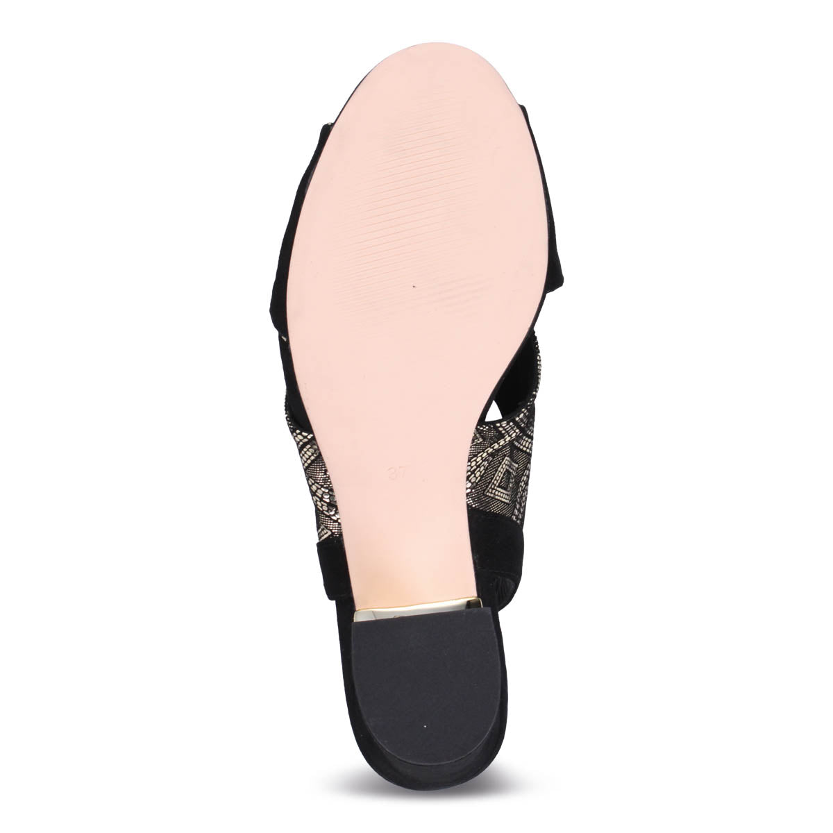 BLACK/GOLD SUEDE| Bottom